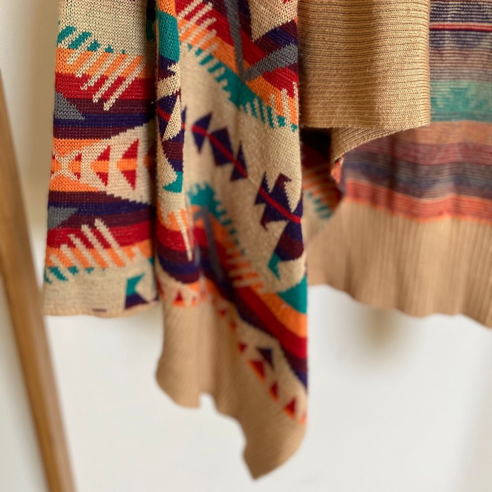 Aztec Print Cardigan - Picture 2 of 8